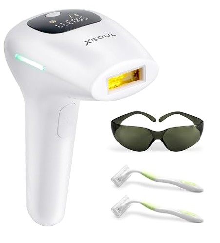 hair removal device as well as glasses and razors